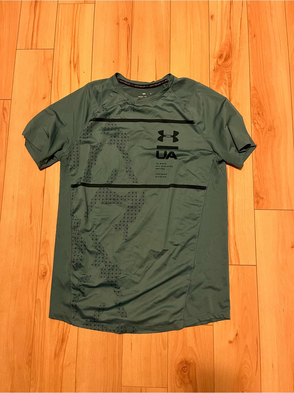 Under Armour Men's Dark Green UA Graphic Short Sleeve Training Tee